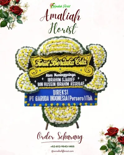 Papan Bunga Duka di Duren Seribu